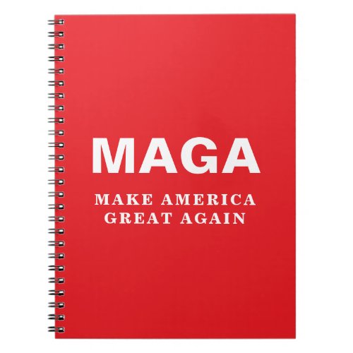 2024 Donald Trump MAGA Make America Great Again Notebook