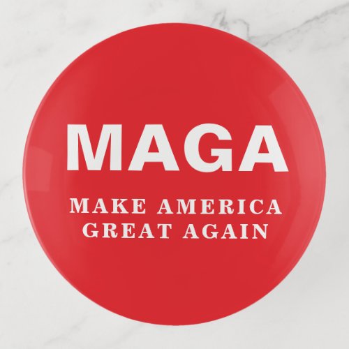 2024 Donald Trump MAGA Make America Great Again Trinket Tray