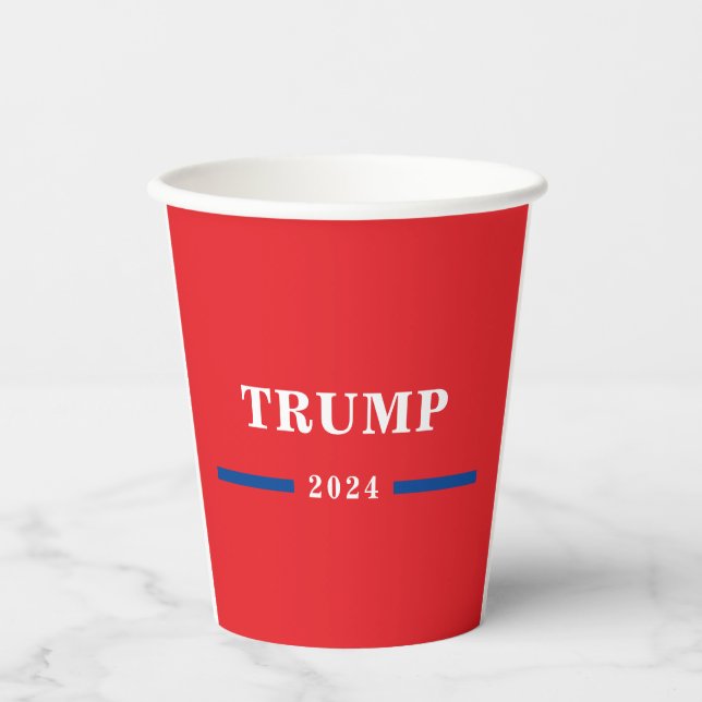 2024 Donald Trump Paper Cups (Front)