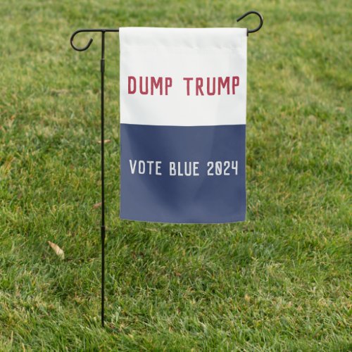 2024 Election Anti Trump Pro Democracy  Garden Flag
