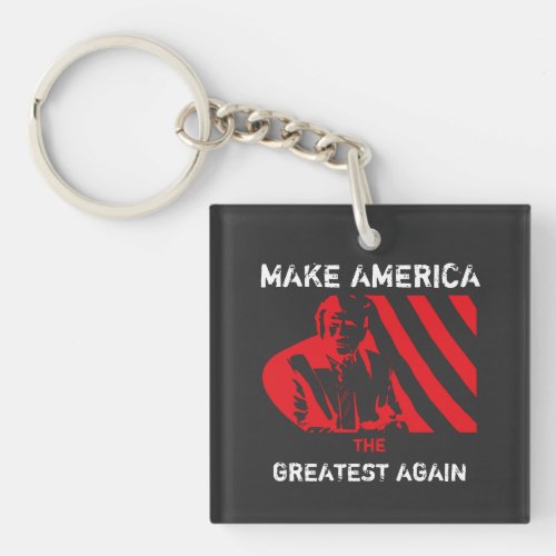 2024 Election Donald Trump For President America  Keychain