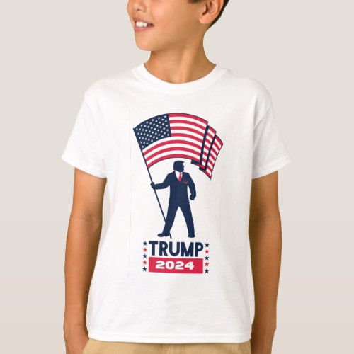 2024 Election Logo Donald Trump For  President T_S T_Shirt