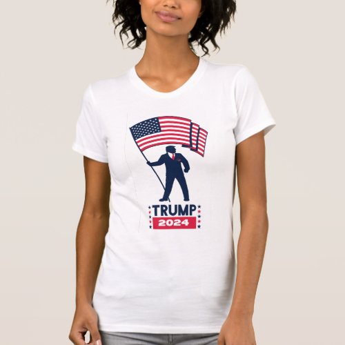2024 Election Logo Donald Trump For  President T_Shirt