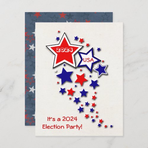 2024 Election Party Invitation