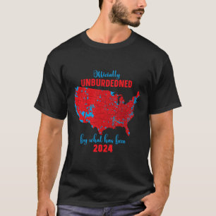 2024 Election Results Map Trump Win T-Shirt