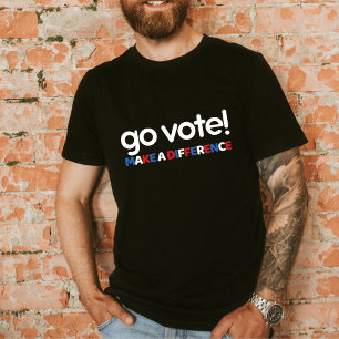 2024 Elections Democrats and Republicans Go Vote T-Shirt