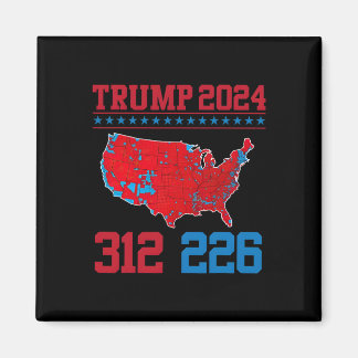 2024 Electoral Map 312 Red 2024 Election Results M Magnet