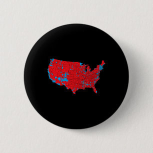 2024 Electoral Map Red Trump Vance Defeat Blue Kam Button