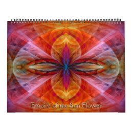 2024 Empire of the Sun Flower Original Art Calendar