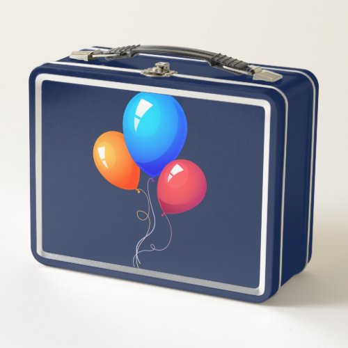 2024 Fall collection Lunchbox blue balloons