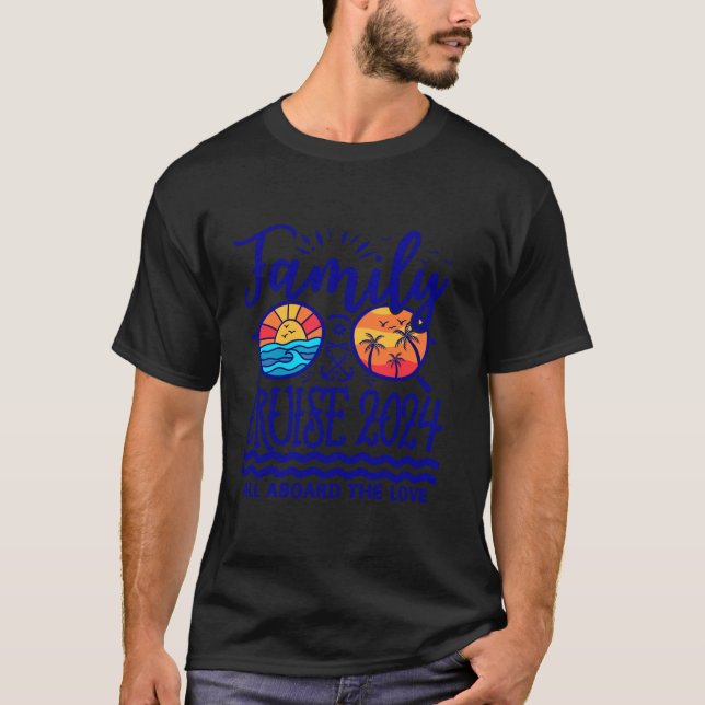 2024 Family Birthday Cruise Vacation Matching Grou T-Shirt (Front)