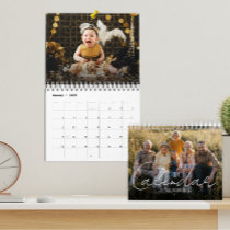 2024 Family Custom Family Photo Calendar