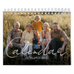 2024 Family Custom Family Photo Calendar at Zazzle