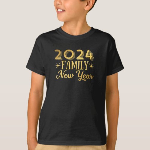 2024 Family New Year T_Shirt