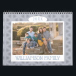 2024 Family Photos Seasonal Patterns  Calendar<br><div class="desc">Give a keepsake family photo calendar gift this Christmas holiday. This calendar features seasonal kaleidoscope patterns with photo frames for your favorite family photos. Each month offers either one horizontal frame or two square frames. Photography © Storytree Studios,  Stanford,  CA</div>