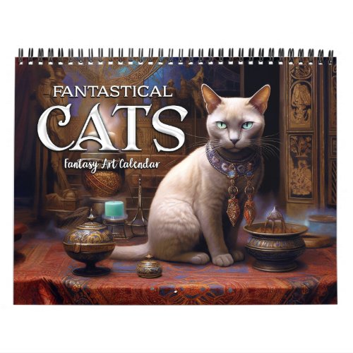 2024 Fantastical Cats 3 Fantasy Art Calendar