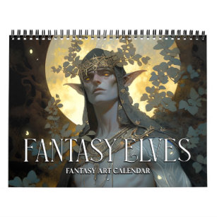2024 Fantasy Elves Fantasy Art Calendar