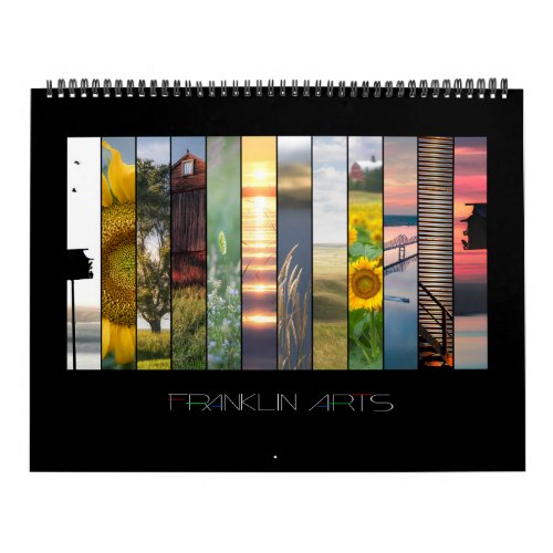 2024 Farms  Fields Calendar by Franklin Arts