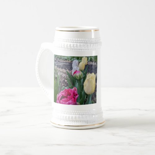 2024 Flowers Stein  Mug by RoseWrites