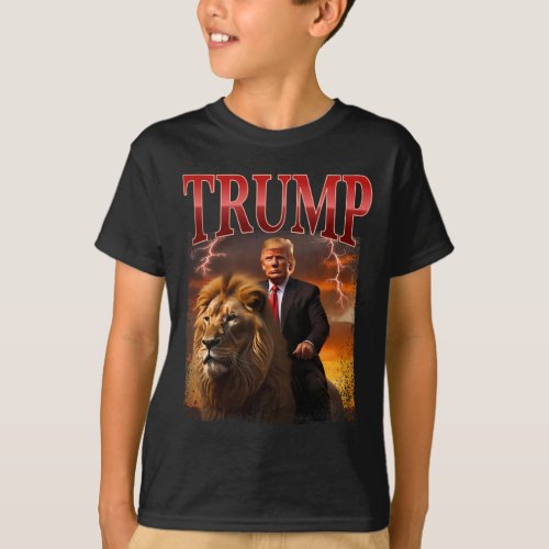 2024 For President Riding Lion Take America Back M T_Shirt