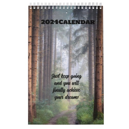 2024 four seasons forest calendar