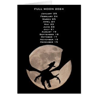 2024 Full Moon  Dragon  European Date