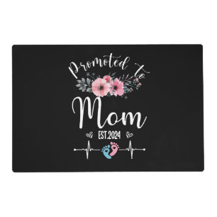 2024 Funny With Floral Mother Day Placemat