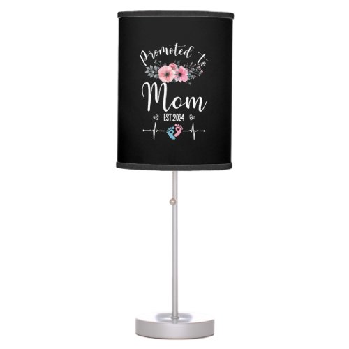  2024 Funny With Floral Mother Day  Table Lamp