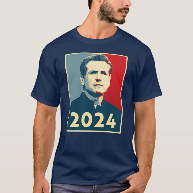 2024: Gavin Newsom T-Shirt (Front)