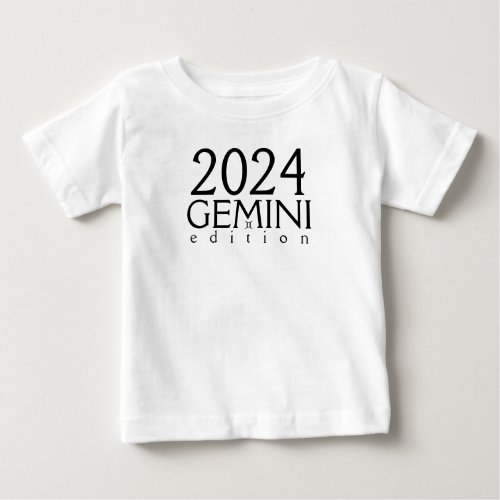 2024 Gemini edition with symbol Baby T_Shirt