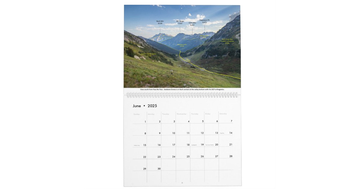 2024 Geology Calendar Zazzle