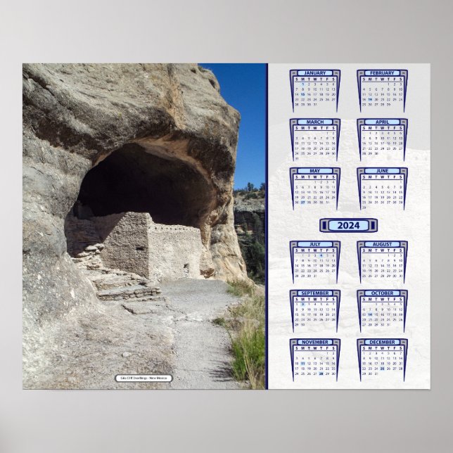 2024 - "Gila Dwelling" Poster (Front)