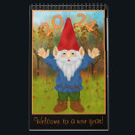 2024 Gnome Calendar (Australia & New Zealand)<br><div class="desc">A gorgeous calendar to brighten a gnome lover's year!</div>