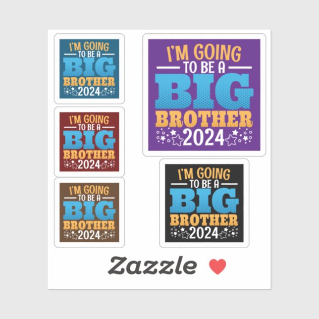 2024 Going to Be a Big Brother Sticker (Sheet)