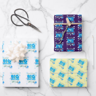 2024 Going to Be a Big Brother Wrapping Paper Sheets