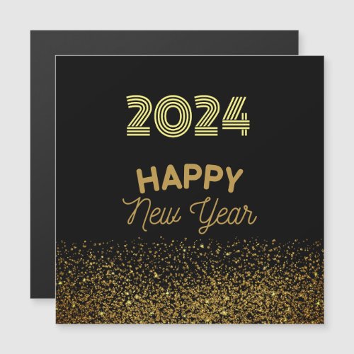 2024 _ goldenblack artistic magnetic card