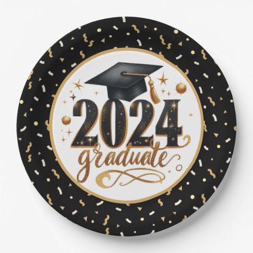 2024 Graduate  Paper Plates