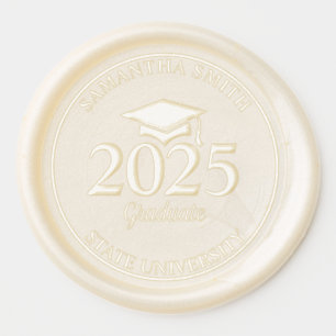 "2024 Graduate" Personalized Graduation Wax Seal Sticker