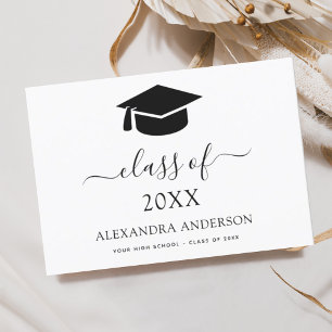 2024 Graduation Announcement Simple Minimalist