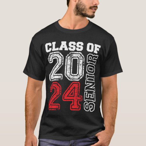 2024 Graduation Class of 2024 Senior Graduate T_Shirt