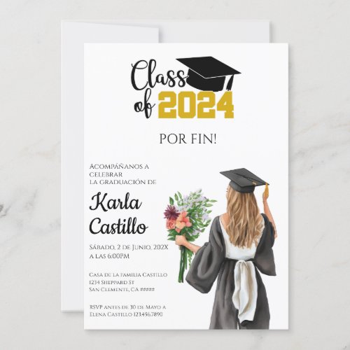  2024 graduation invite