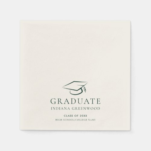 2024 Graduation Minimalist Modern Party Paper Napkins
