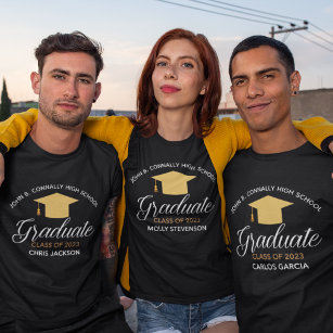 2024 Graduation Personalized High School Class T-Shirt
