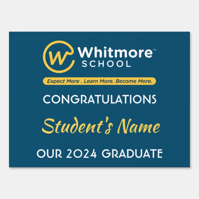 2024 Graduation Yard Sign (Front)