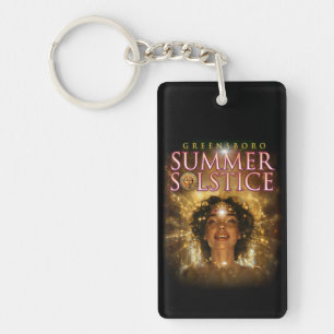 2024 Greensboro Summer Solstice Festival Souvenir Keychain
