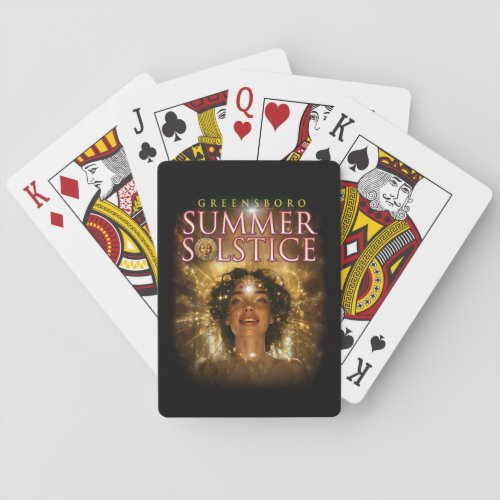 2024 Greensboro Summer Solstice Festival Souvenir Playing Cards