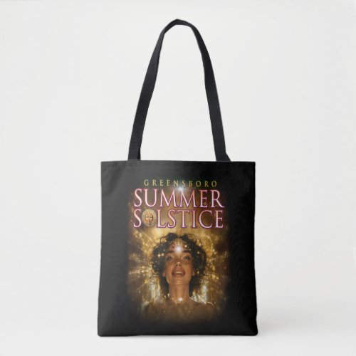 2024 Greensboro Summer Solstice Festival Souvenir Tote Bag