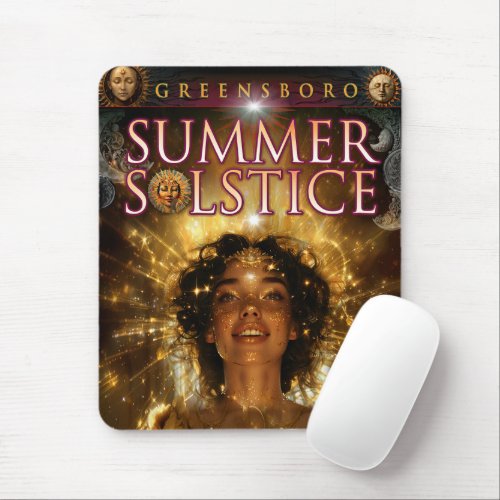 2024 Greensboro Summer Solstice Souvenir Mouse Pad