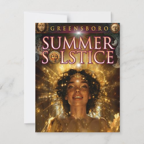 2024 Greensboro Summer Solstice Souvenir Note Card
