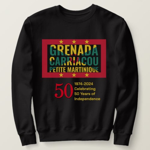 2024 GRENADA 50th Anniversary Independence Sweatshirt
